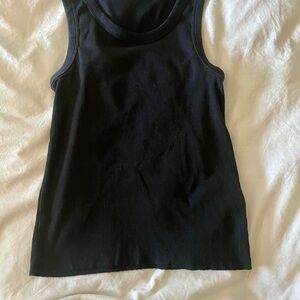 Cotton On Black Ribbed Tank Top